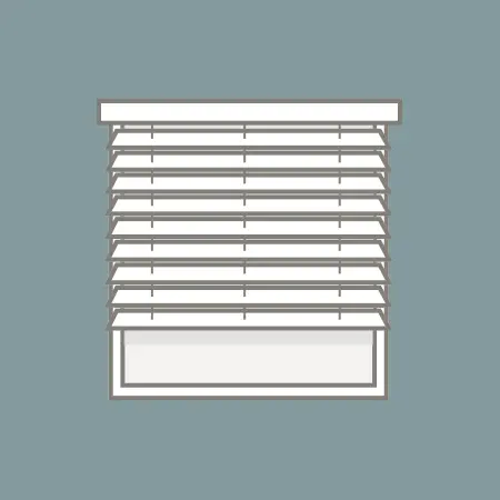 medium aluminium venetian blind icon