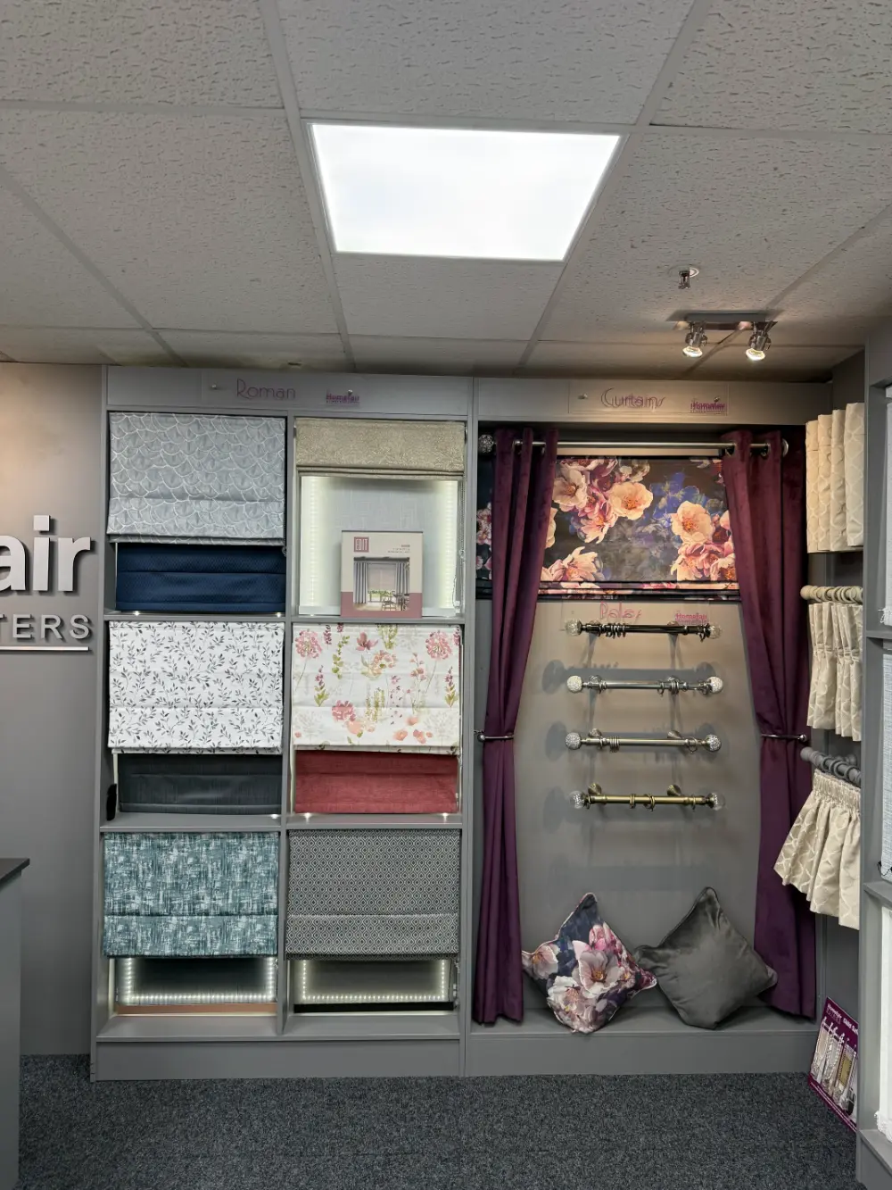 Cramlington showroom photo of inside