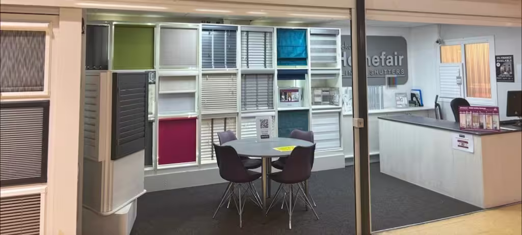 Homefair Blinds & Shutters Gorton Showroom