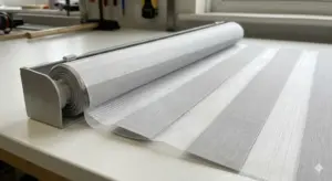 day & night misaligned fabric