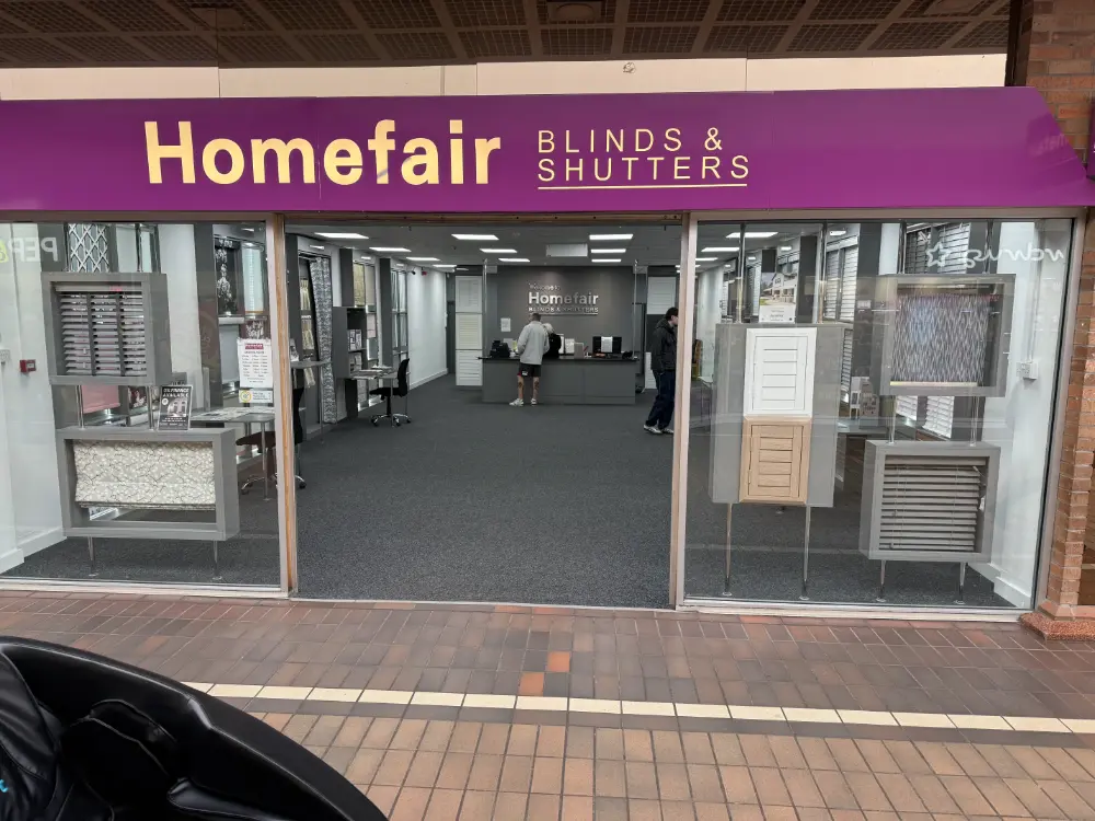Homefair Blinds & Shutters Middlesbrough Showroom