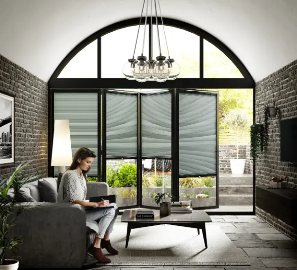 perfect fit fittoframe pleated hudson slate