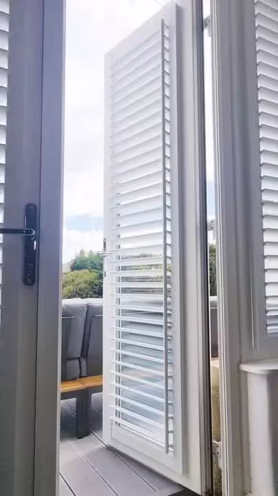 perfect fit shutters on door