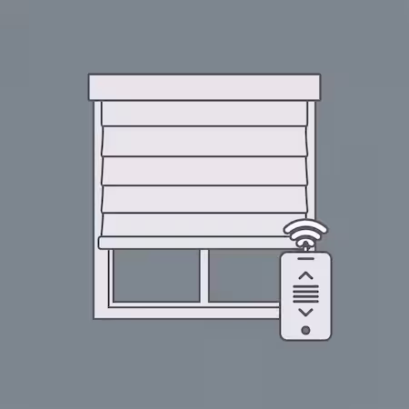 Smart Roman Blinds
