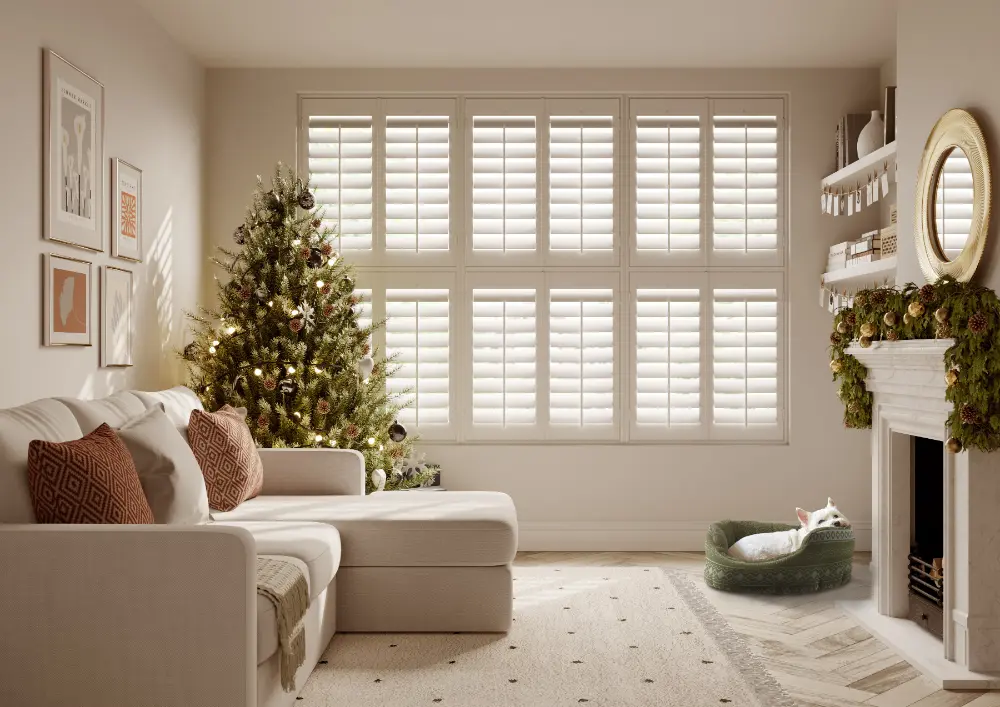 tier on tier t-Bar traffic white 89mm slats